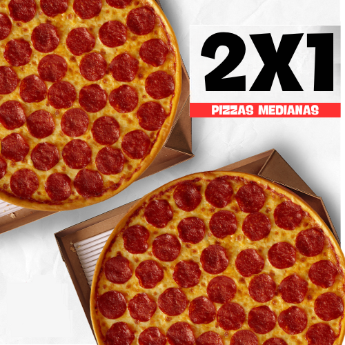 2x1 pizza chorizo