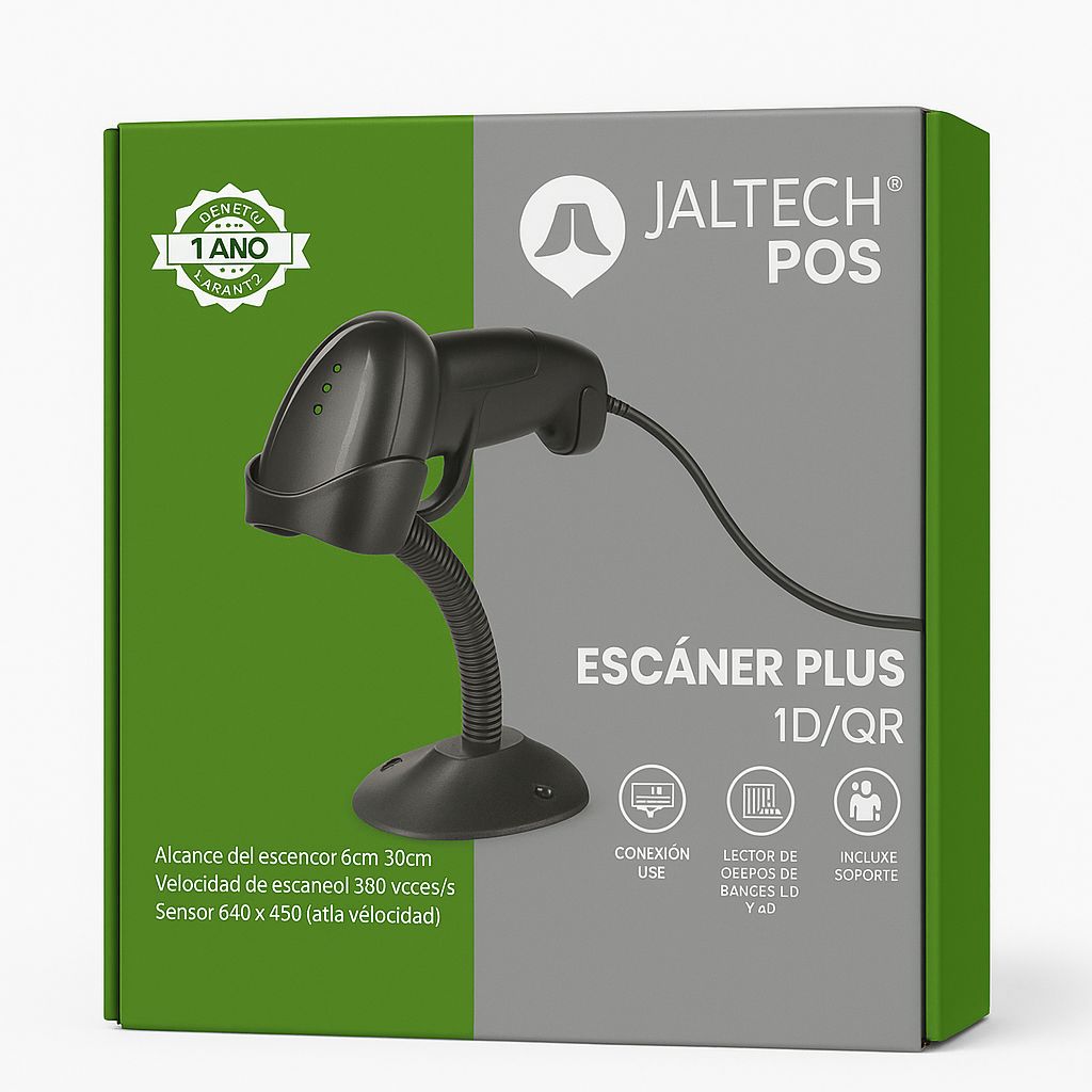 ESCANER PLUS 1D/QR